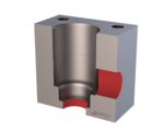  Cavity cartridge for 2 position, 2-way cartridge valve NG40 Cavity