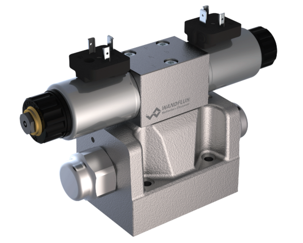 Proportional valves Proportional spool valve pilot operated (slip-on coil)  WVPFA10_90